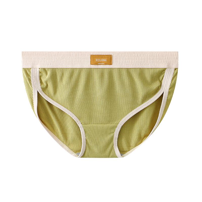 

Однотонное женское нижнее белье, облегающие женские трусы-треугольники, хлопковые женские трусы-треугольники больших размеров M