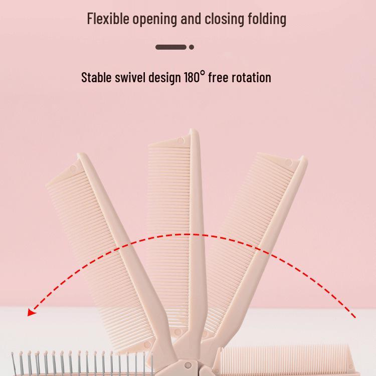 Exklusiv für neue Mitglieder: 5 Yuan Rabatt – Tragbarer faltbarer Flecht- und Make-up-Kamm