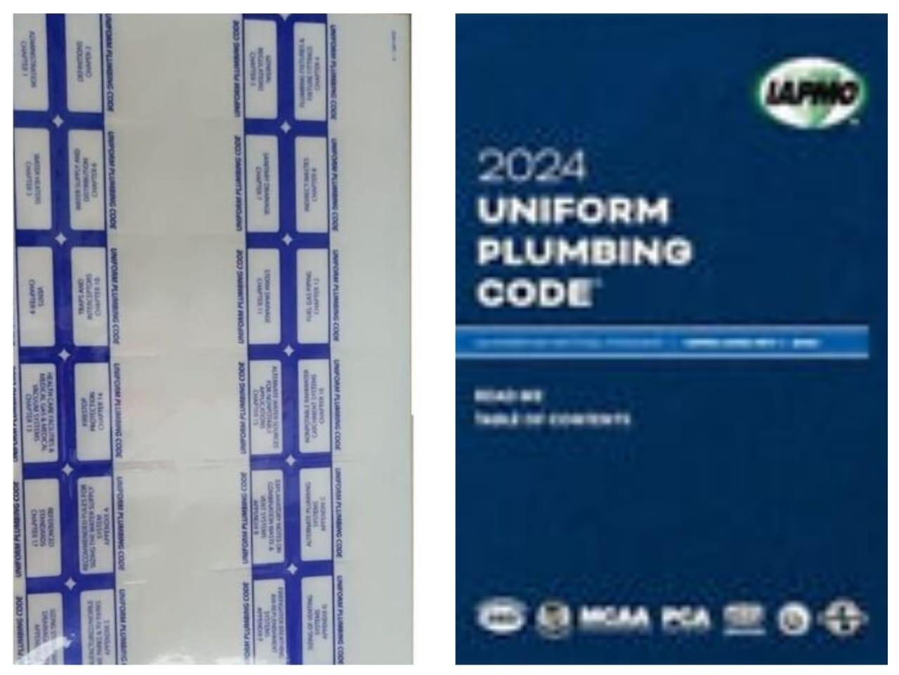

2024 Uniform Plumbing with Tebs Code Paperback UKN1295