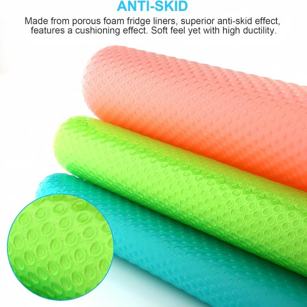 4Pc EVA Refrigerator Mats Oil Resistant Cuttable Cabinet Drawer Mat Easy Clean Placemats Thermal Insulation Coasters Kitchen Pad