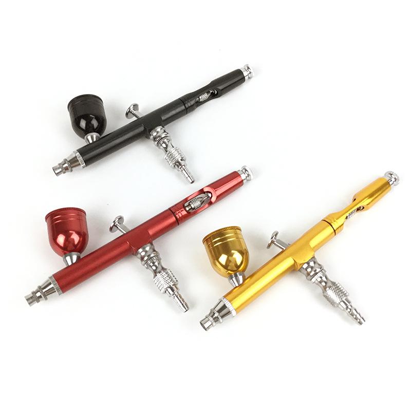 Airbrush Spray Gun for Model Painting, Furniture Repair, Cake Decorating, Nail Art, & Makeup (130-0.5 Caliber)
