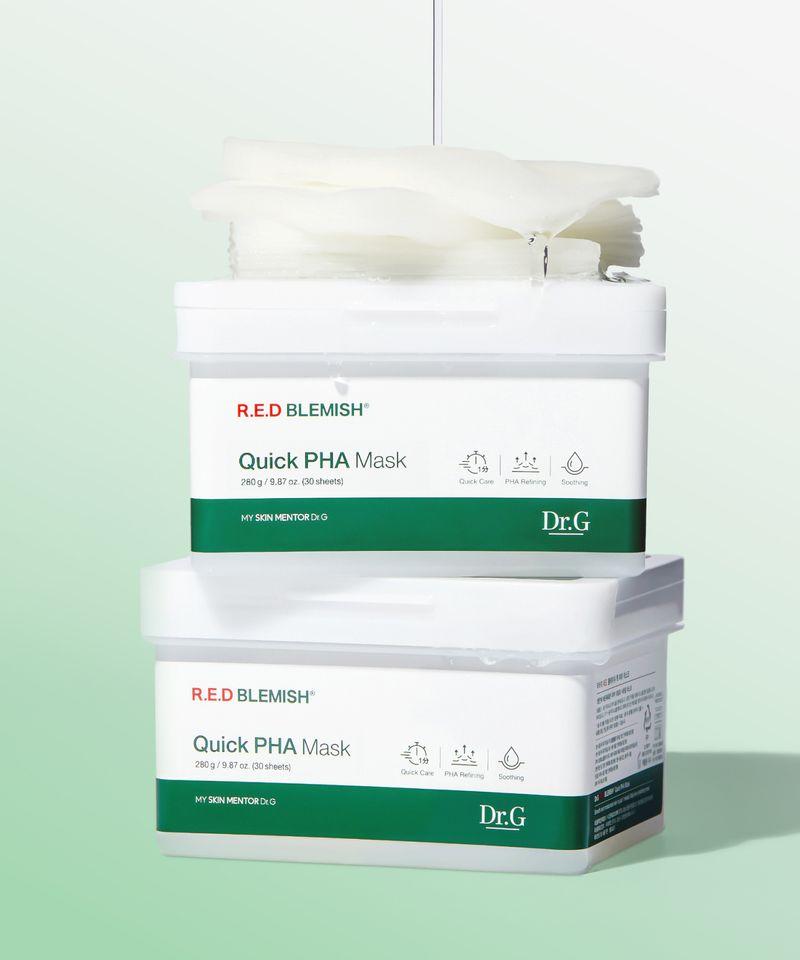 (1+1) Red Blemish Quick PHA Multi-Pack Mask 30 Sheets
