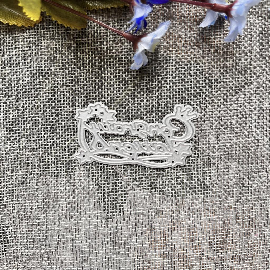 Metal Die Cuts Graduation Congratulations Embossing Stencil Cutting Dies for Card Making Scrapbooking Paper Craft DIY