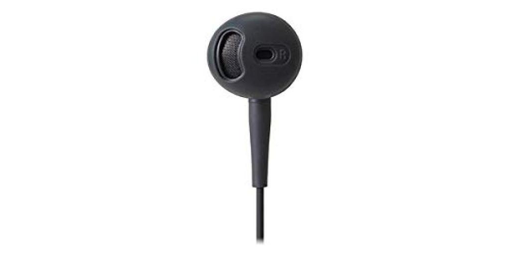 Audio-Technica Dynamic Semi-Open Earphones for Smartphones (Red) ATH-C200IS-RD