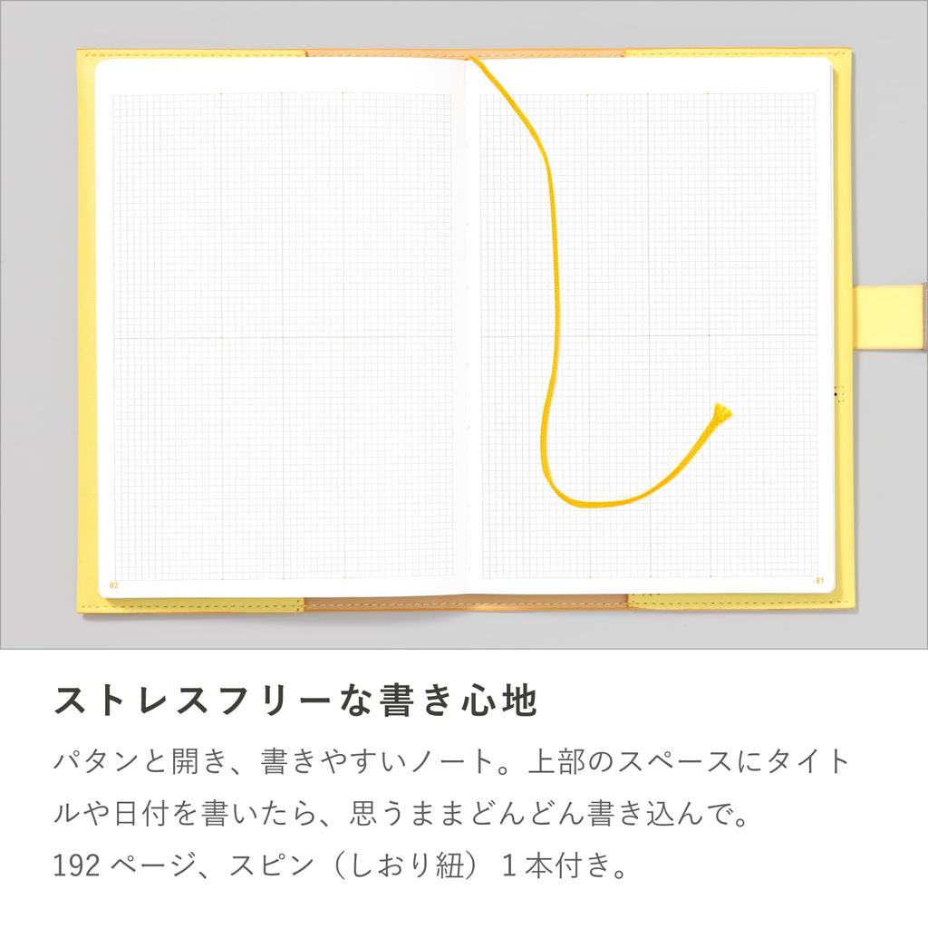 Iroha Publishing SUNNY NOTEBOOK Notebook Memo Pad Diary YELLOW GLITTER 211mm x 144mm x 17mm PU cover lsna5 LSNA5-01 (height) (width) (thickness)