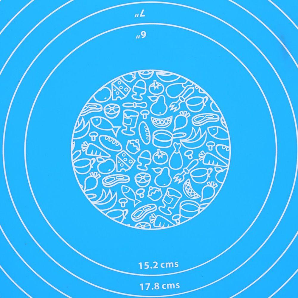 Silicone Kitchen Flour Rolling Pastry Rolling Mat Baking Mat Kneading Dough Pad Bakeware Liners