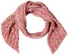 Cuco Women's Small Floral Pleated Scarf, 2313121542, Pink (320)