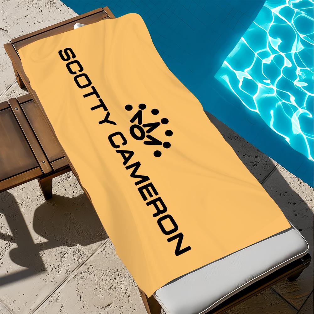 

Sports Golf S-Scottyes-y Towel Soft Pool Gift For Travel Gym Shower Camping Quick Dry Sports Large C-Camerones-n Beach Towel W40*H60(CM)