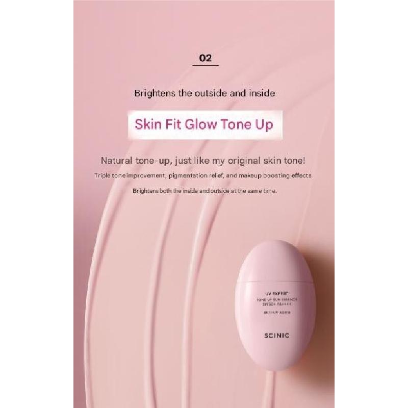 SCINIC UV Expert Tone Up Sun Essence SPF50+ PA++++ 50ml Essential Sun Sunscreen