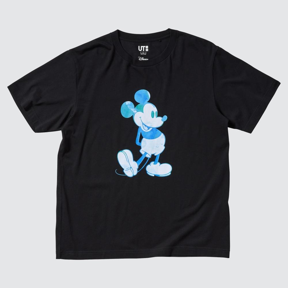 

UNIQLO JAPAN Футболка с рисунком Mickey Stans UT, короткий рукав, стандартный крой