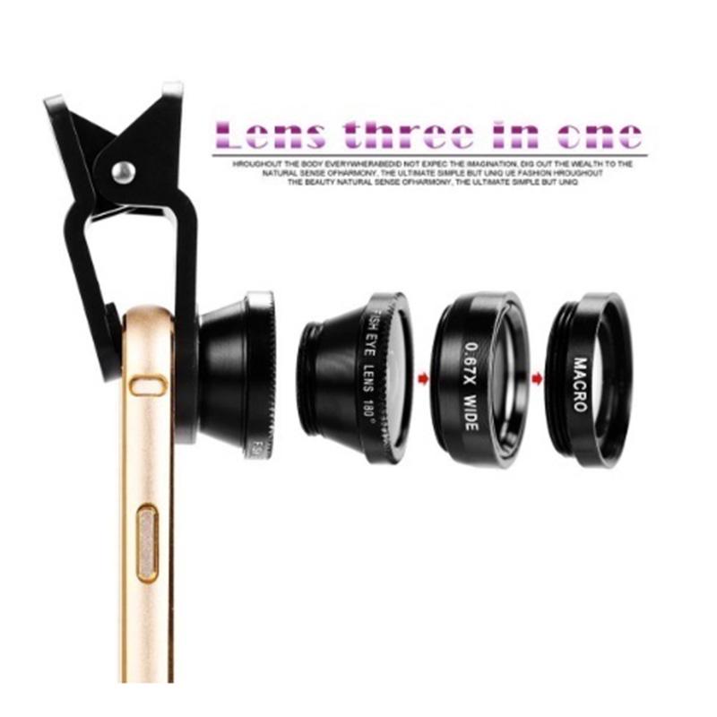 Kit de lente de aumento para cámara de teléfono