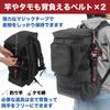 Fishing Rod Large 2025 Model [FISHBOMB] Backpack, Waterproof, Holder, Capacity,