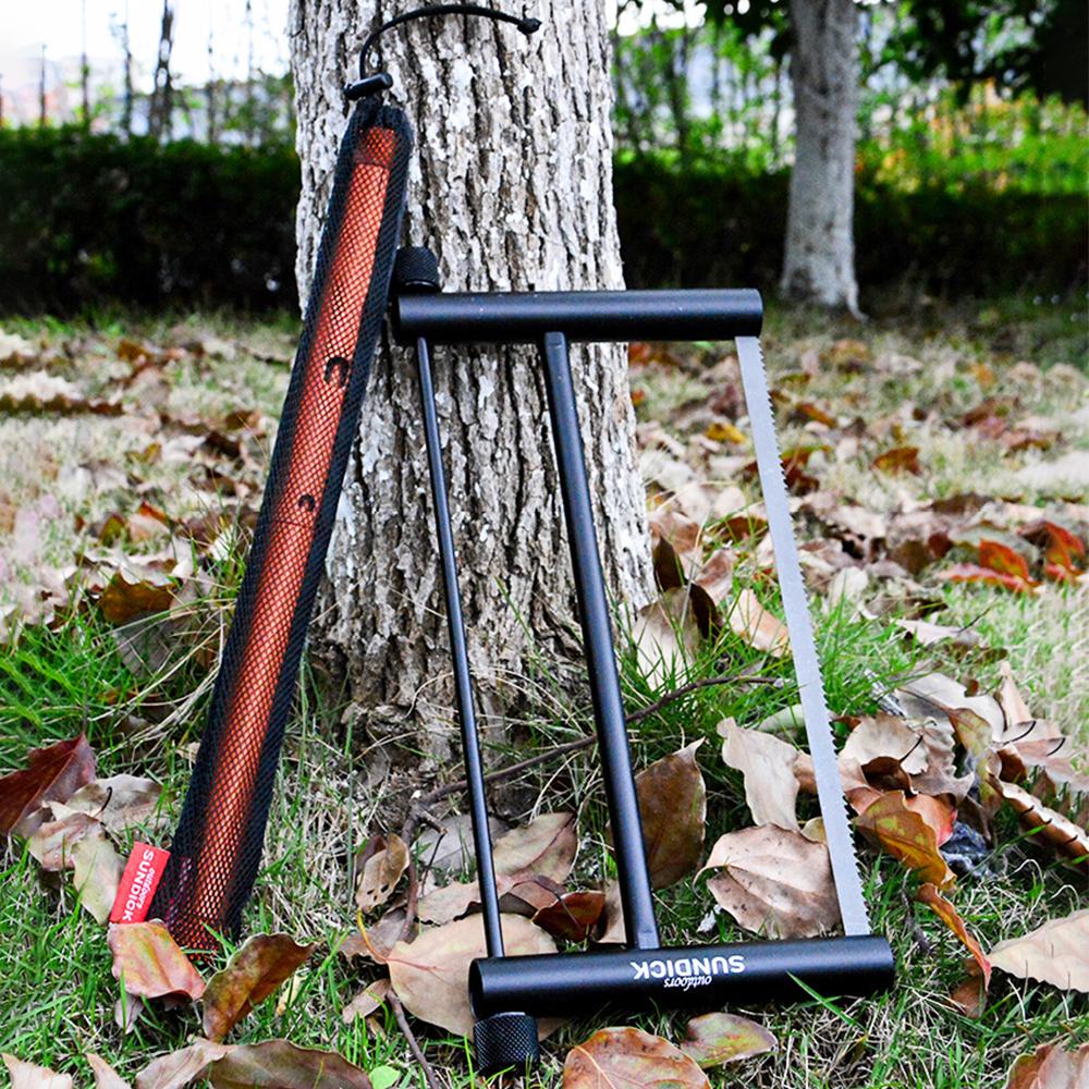 Прямоугольная ручная пила из алюминиевого сплава. Складная ручная пила для улицы. Ручная — фото 4