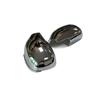 One Pair of 2 Pieces for Left and Right Sides Chrome Styling Door Side Mirror Cover for Toyota Rav4 1997-2000