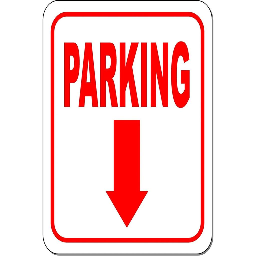 Vintage Žádné parkování kdykoli Kovové plechové cedule Plakáty Plaketa Železná malba Dekorace pro Garáž Venkovní Domov Klub Bar Nástěnná dekorace