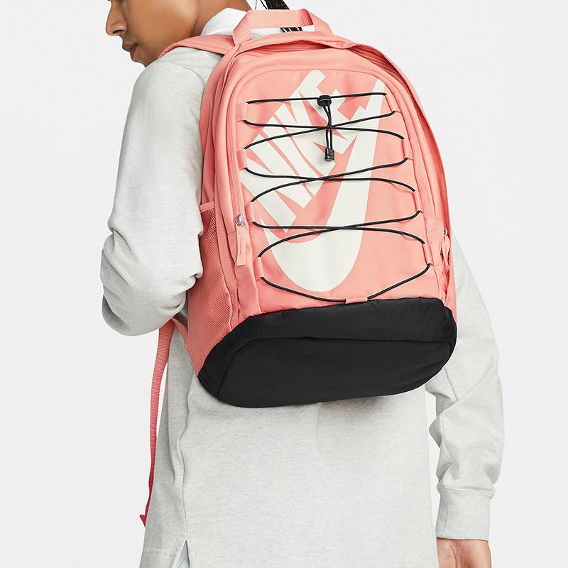 Nike Hayward Fabric Backpack Regular Unisex Elegant Light Pink/Light Umber Root Brown DV1296-824