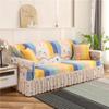 Modern Minimalist Large Skirt Elastic Sofa Cover Full Coverage Sofa Cover Universal Four Seasons AB Edition Sofa Napkin