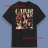 Cardi B Hip Hop Music T Shirt For Fans All Size S 4xl Vintage Fashion Stretched Homme Versatile Casual Comfortable