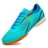 Ic Fußballschuhe Indoor Futsal Herren und Damen Flachsohle Harter Boden Rindersehnensohle Rutschfest Wettkampf Trainingsschuhe