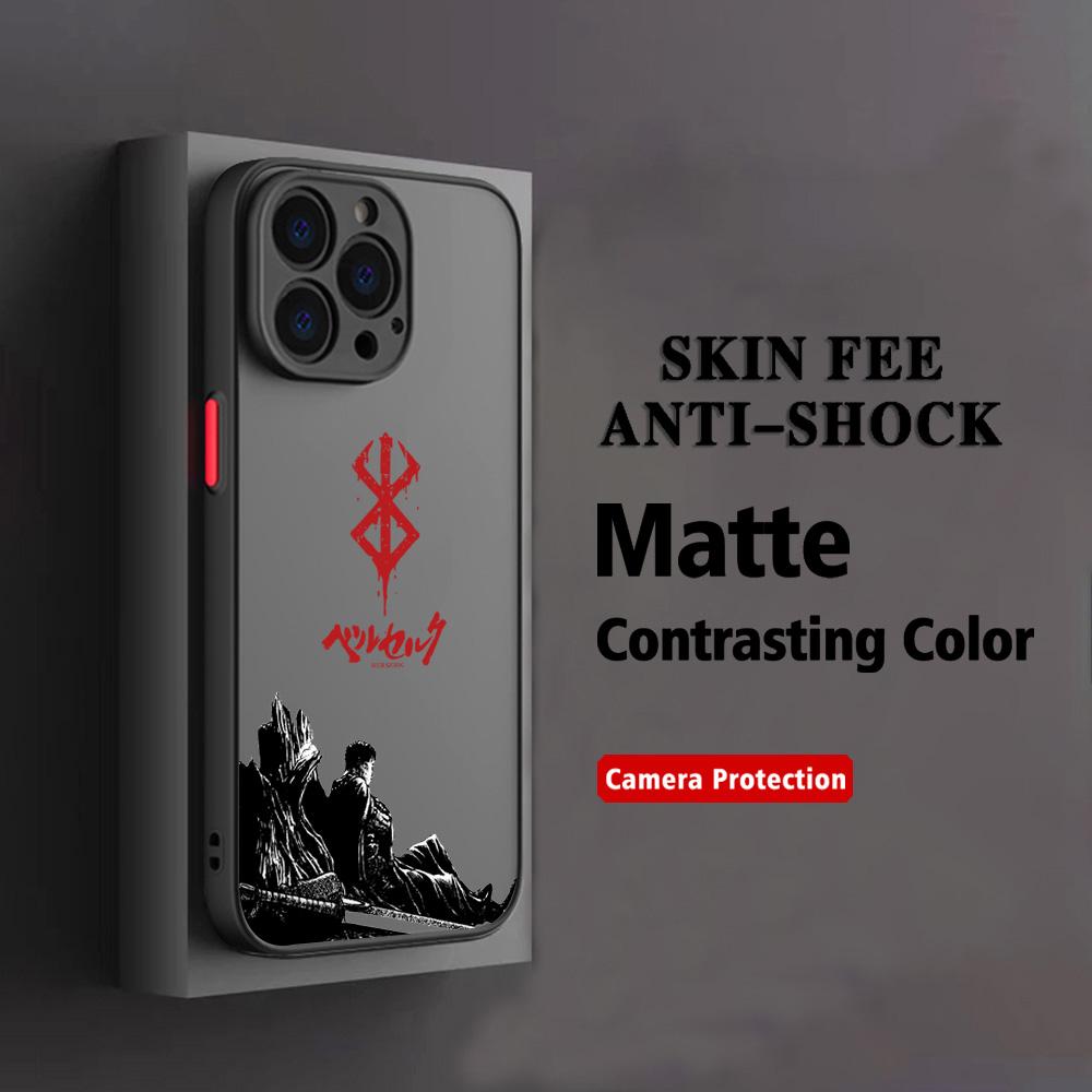 

HOT New Anime Berserks Guts Phone Case For Xiaomi Redmi Note 14 13 12 12S 11 11S 10 10S 9T 9S 8 7 Pro Plus 4G 5G Matte Clear Note 13 Pro Plus 5G