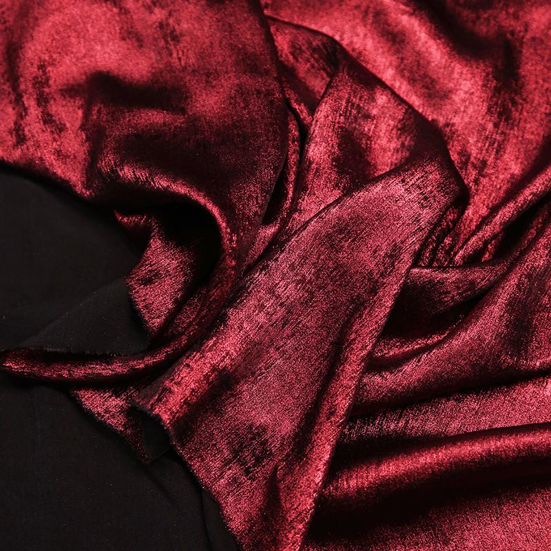 Fluorescencyjny Szyfon Specjalny Tłoczony na Gorąco Materiał Błyszcząca Kamizelka Spódnica Modny Materiał Projektancki Odpowiedni na Sukienki na Imprezę