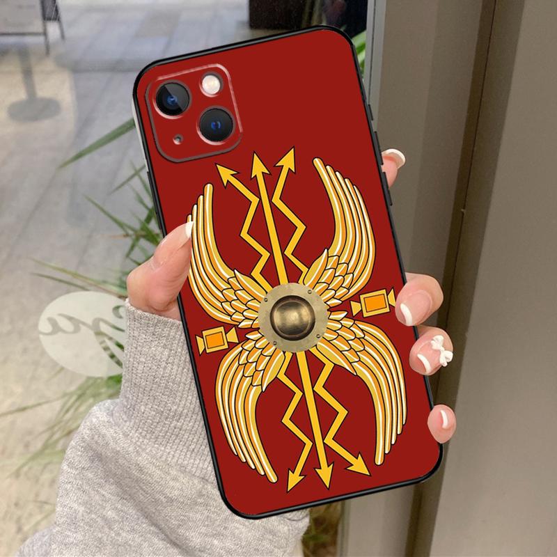 Roman Shield Case For iPhone 17 Pro Max 16 14 13 12 11 15 Pro Max Plus 12 13 Mini 16e 17 Air Back Cover