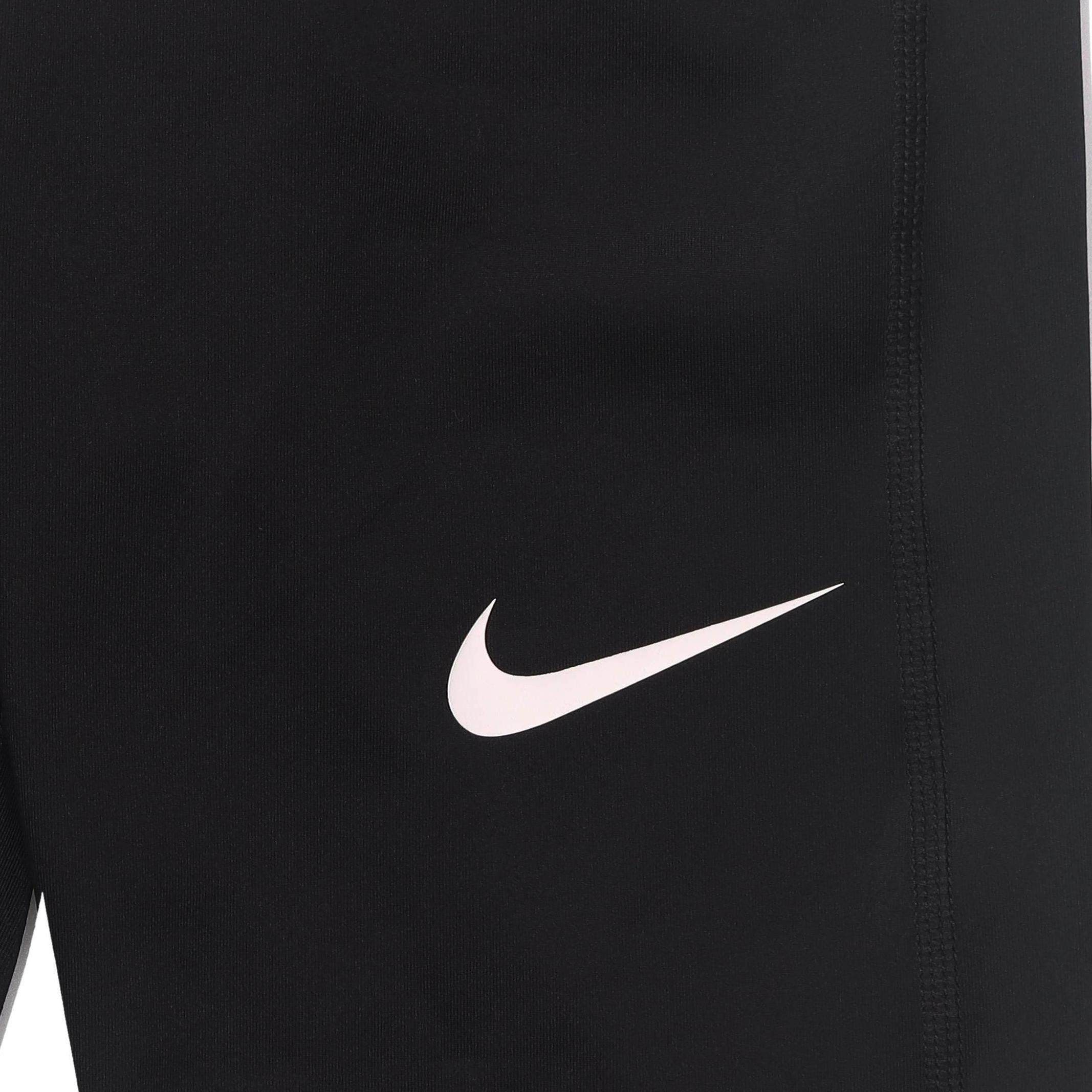 Nike Однотонные обтягивающие трикотажные спортивные штаны с логотипом — фото 5