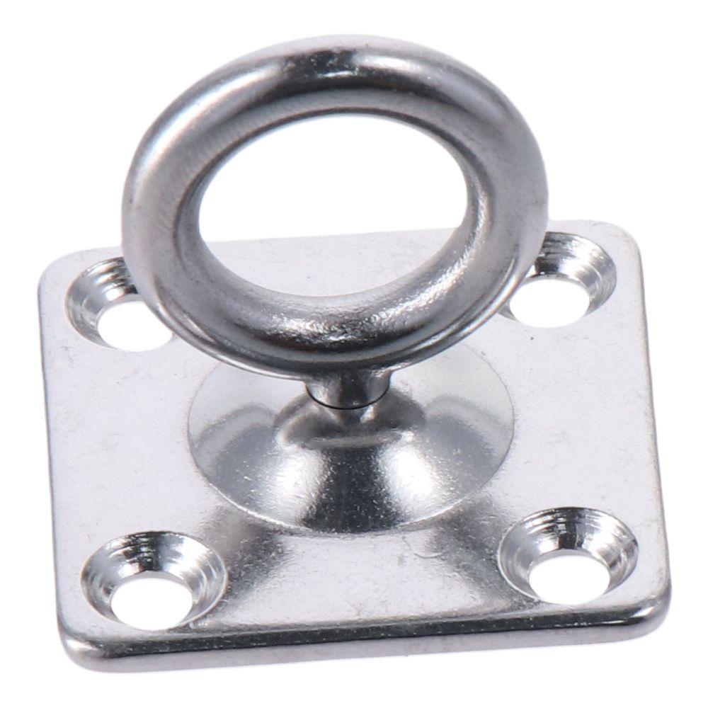Stainless Steel Rotating Ceiling Hooks Pad 35mmx15mm U Hooks for Seawater Durable Ceiling Hooks
