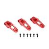 3pcsCelsiusset 25T Steering Servo Arms for 1Celsius10 Remote Control Car Aluminum Alloy Servo Arm