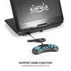13.9 Inches Portable DVD Player Region-free USB Port 270 Degree Rotation Swivel Screen
