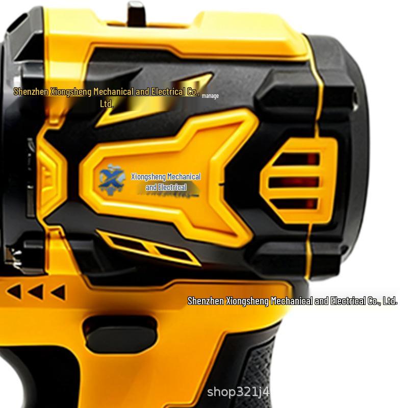 Professional Brushless Impact Drill Set (US Plug) for Tile Hole Opening and Renovation
