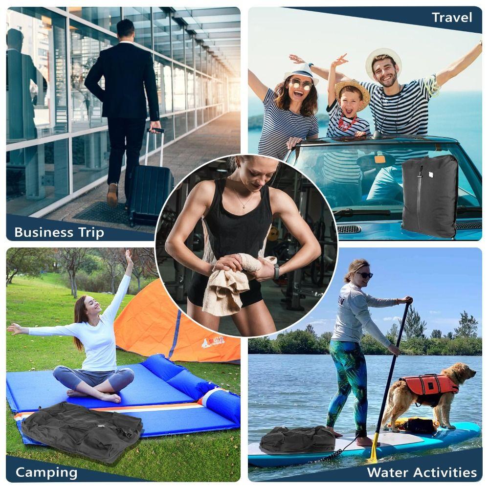 Waterproof Vacuum Compression Bag Reusable Luggage Vacuum Storage Bag  Backpack
