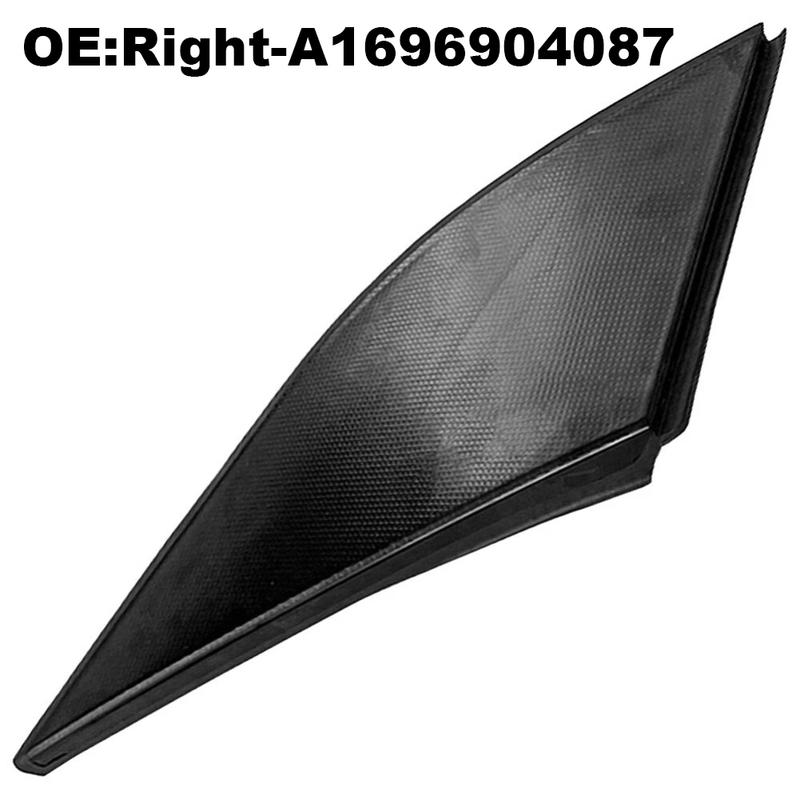 Front Left or Right Wing Mirror Triangle Trim for 2009 For Mercedes For BClass W245 Plastic Replacement Part with Exact Fit