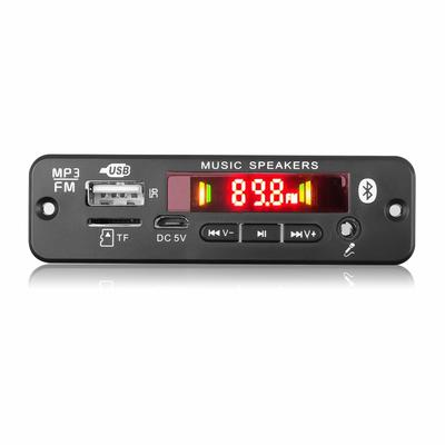 40W Kebidu Bluetooth 5.0 MP3 Player Decoder Board 2*20W 12V Amplifier FM Radio TF USB AUX Module Bluetooth Receiver Car Kit