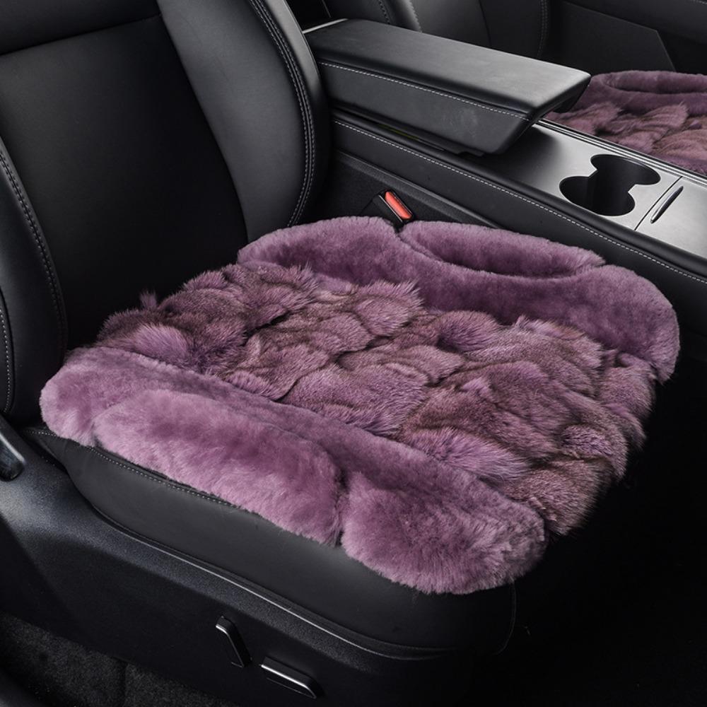 Thickened Plush Car Seat Covers Breathable Auto Seat Cushion  Car Interior Accessories