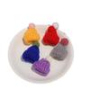 DIY Accessory Mini Christmas Hat DIY Knitted Finger Hat Decorative Wool Hat Gift Wine Bottle Hat Cap10/20/40Packs