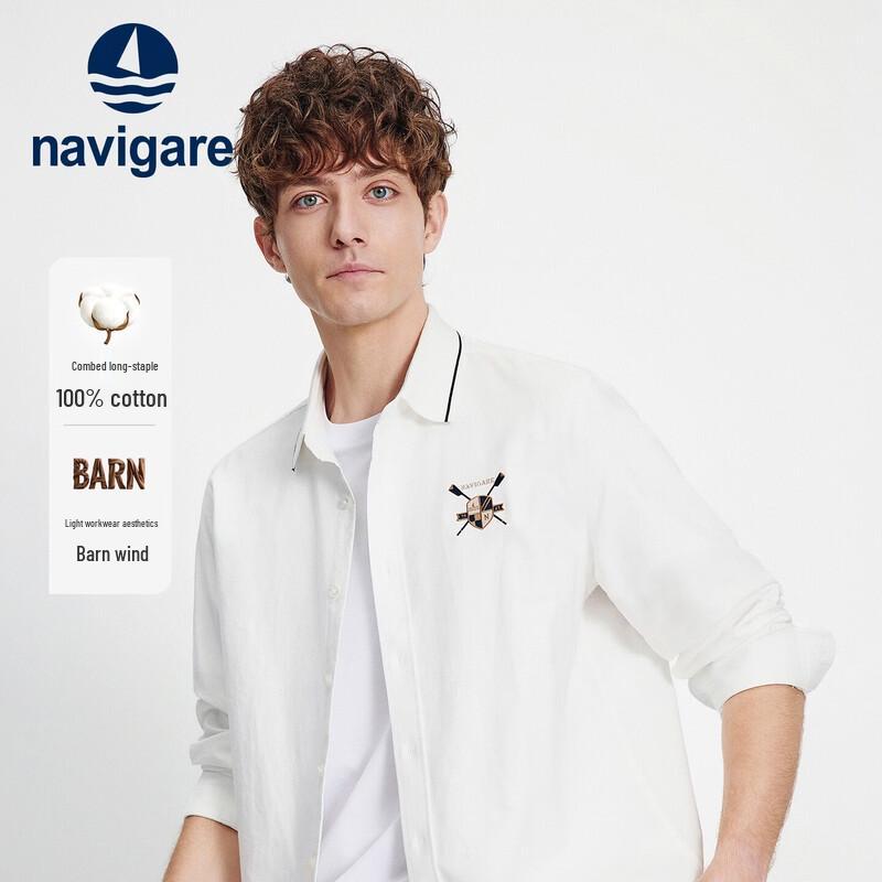 Navigare Men s Pure Cotton Barn Style Shirt Jacket XXXL