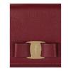 Salvatore Ferragamo Vara Bow Crossbody Bag Burgundy