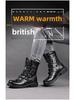Men's Mid-Calf Martin Boots - High-Top British Style Leather Motorcycle Riding Fashion Boots