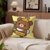 Cute Rilakkuma Cushion Cover Cushion Cover Set 4Pcs 50x50 45x45 40x40 Pillowcase Decorative Sofa Home Decor