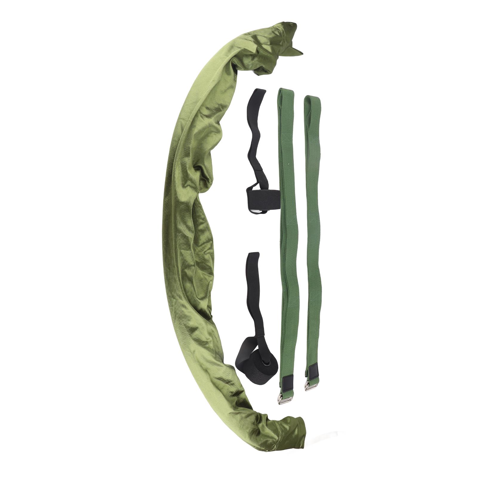 

Воздушный ремень Эластичный Высокая несущая способность Складной тренажер для растяжки ног Ремень для развития гибкости светло-зеленый