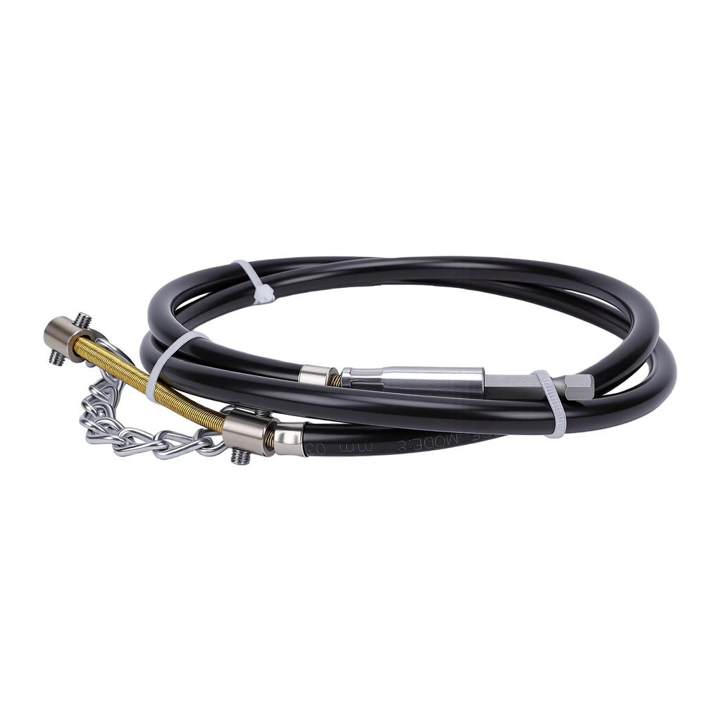 Sewer Descaling Chain 1 Meter Adjustable Cable Sewer Dredge for 50 75mm Shower Sink Drain