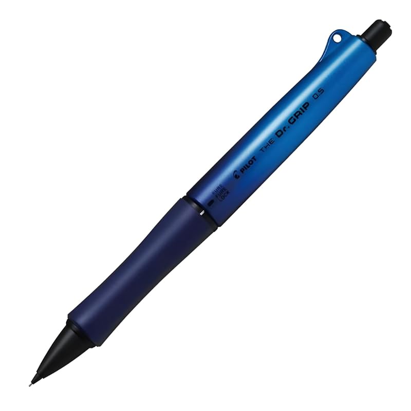 

PILOT mechanical pencil The Doctor Grip Black Accent 0.5mm deep blue HTDGB15DL