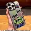 Applicable to Apple 11 mobile phone case cartoon iPhone11promax laser 11pro matte 11 graffiti three-eyed monster