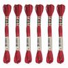 6 Skeins Embroidery Floss, Gradient Colors Polyester Embroidery Threads Bracelets String for Cross-Stitch Hand Embroidery