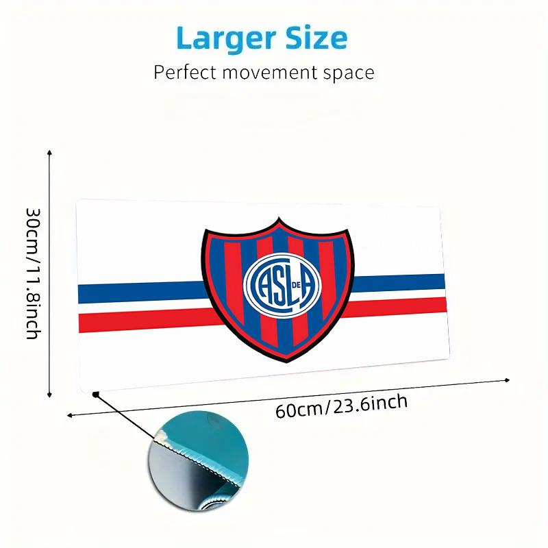 San Lorenzo De Almagro2 Print Cushion Non-slip Laptop Tablet Big Mousepad XXL Mat Mini PC Playmat With Lock Edge