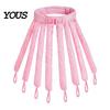 Women Hair Curler No Heat Curling Rod Headband, Fo Long Thick Hair, Headband Curls Roller with Eight Claws, DIY Styling Tool for Portable Accessory