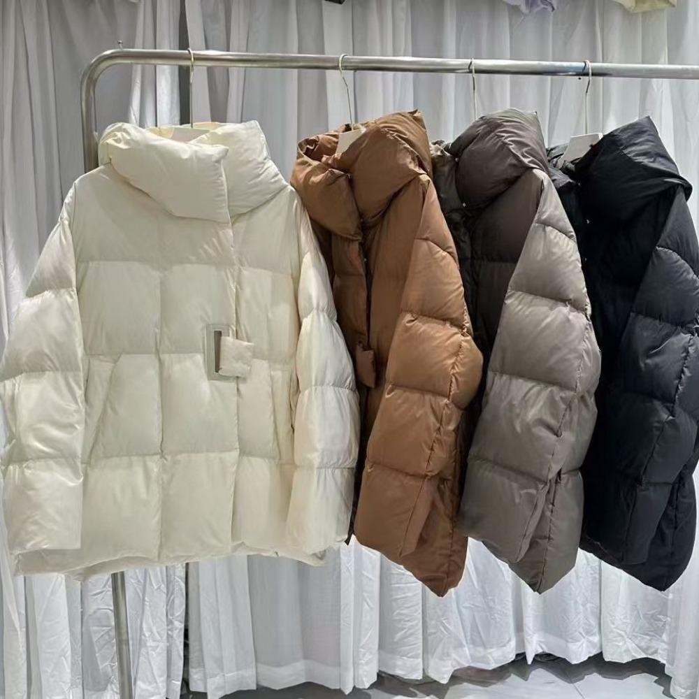 Small High-end White Duck Down Short Thickened Down Jacket Women's New Winter Temperament Socialite Jacket