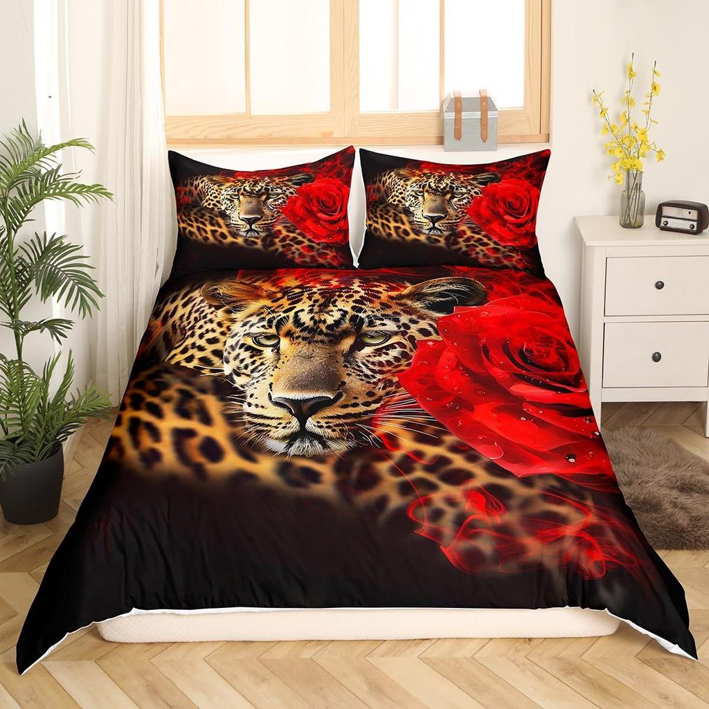 Competitive Sports Boxing Game Three-Piece Quilt Cover Digital Printing Bedding Set Bed Cover