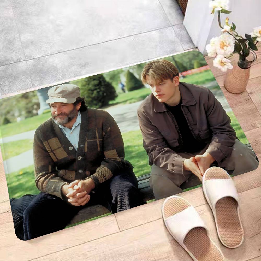 

Drama Movie Good Will Hunting Bathroom Mat Anti-slip Absorb Water Long Strip Cushion Bedroon Mat Welcome Doormat 40x60cm